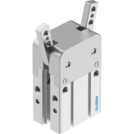 Festo 2 Finger Double Action Pneumatic Gripper, DHWC-25-A-S-NO, Angle Gripping Type [DHWC-25-A-S-NO]; 351-296