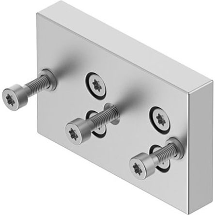 Festo Adapter DHAA-D-G8-H-6-10-G8-6-10, For Use With Pneumatic Cylinder & Actuator [DHAA-D-G8-H-6-10-G8-6-10]; 351-304