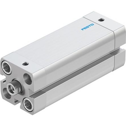 Festo Pneumatic Compact Cylinder - ADN-20-70-I-PPS-A, 20mm Bore, 70mm Stroke, ADN Series, Double Acting [ADN-20-70-I-PPS-A]; 351-366