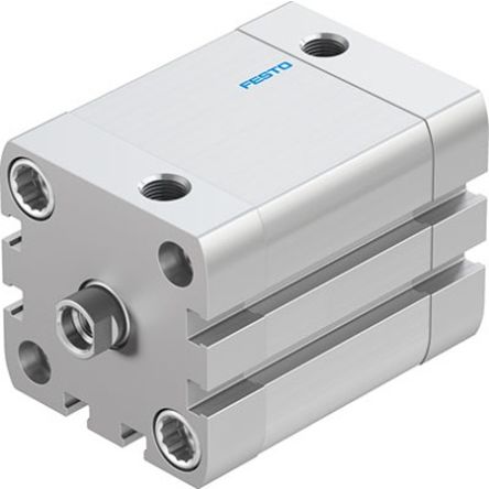 Festo Pneumatic Compact Cylinder - ADN-40-35-I-P-A, 40mm Bore, 35mm Stroke, ADN Series, Double Acting [ADN-40-35-I-P-A]; 351-374
