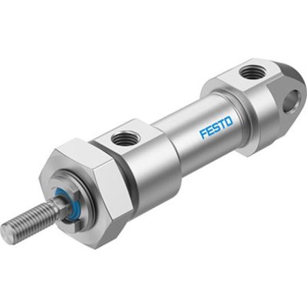 Festo Pneumatic Compact Cylinder - CRDSNU-20-10-P-A, 20mm Bore, 10mm Stroke, CRDSNU Series, Double Acting [CRDSNU-20-10-P-A]; 351-441
