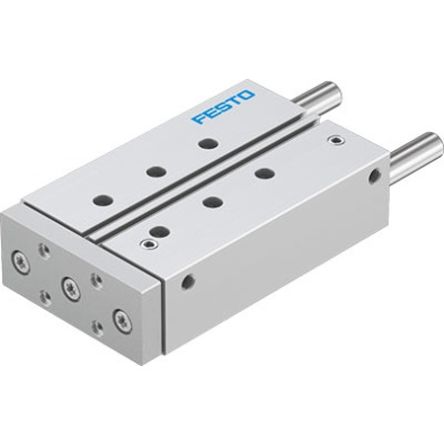 Festo Pneumatic Guided Cylinder - DFM-32-125-P-A-KF-F1A, 32mm Bore, 125mm Stroke, DFM Series, Double Acting [DFM-32-125-P-A-KF-F1A]; 351-497