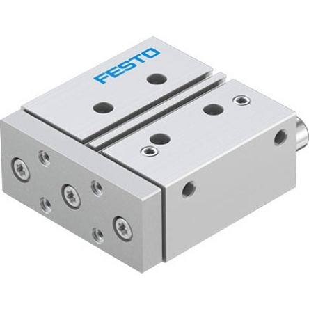 Festo Pneumatic Guided Cylinder - DFM-32-50-P-A-GF-F1A, 32mm Bore, 50mm Stroke, DFM Series, Double Acting [DFM-32-50-P-A-GF-F1A]; 351-508