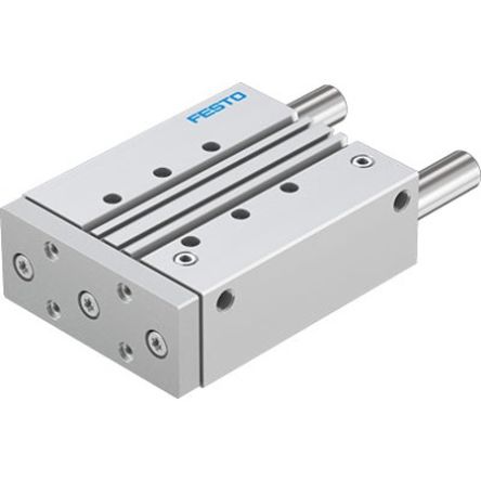 Festo Pneumatic Guided Cylinder - DFM-50-125-P-A-GF-F1A, 50mm Bore, 125mm Stroke, DFM Series, Double Acting [DFM-50-125-P-A-GF-F1A]; 351-518