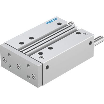 Festo Pneumatic Guided Cylinder - DFM-63-160-P-A-KF-F1A, 63mm Bore, 160mm Stroke, DFM Series, Double Acting [DFM-63-160-P-A-KF-F1A]; 351-526