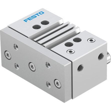 Festo Pneumatic Guided Cylinder - DFM-63-25-P-A-GF-F1A, 63mm Bore, 25mm Stroke, DFM Series, Double Acting [DFM-63-25-P-A-GF-F1A]; 351-527