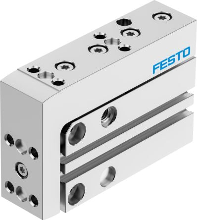Festo Pneumatic Guided Cylinder - DGSS-10-25-E1A, 10mm Bore, 25mm Stroke, DGSS Series, Double Acting [DGSS-10-25-E1A]; 351-539