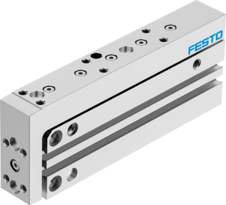 Festo Pneumatic Guided Cylinder - DGSS-6-60-E1A, 6mm Bore, 60mm Stroke, DGSS Series, Double Acting [DGSS-6-60-E1A]; 351-552