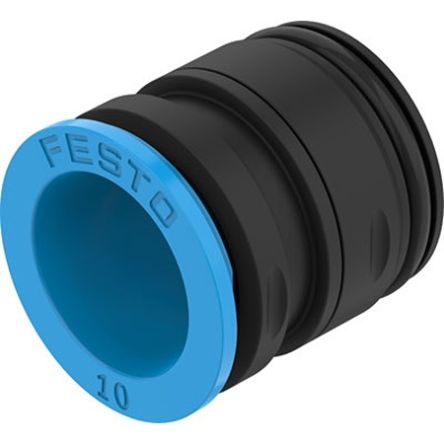 Festo NPQX-D Series Cartridge, 15 mm to Push In 10 mm, NPQX-D-PC15-Q10-P10 [NPQX-D-PC15-Q10-P10]; 351-618