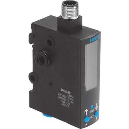 Festo SOPA Series Air Gap Sensor Airflow Sensor for Air [SOPA-M1-R1-HQ6-PNLK-A-M12]; 351-659