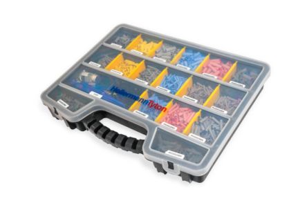 HellermannTyton Heat Shrink Cable Sleeve Kit, Various 2 → 5mm Sleeve Dia., Helsyn H Series [600-05001]; 351-773