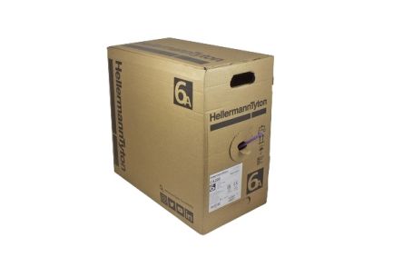 HellermannTyton ConnectivityCA, 305m Cat6a, Purple Unterminated to, F/FTP Shielded LSFRZH Sheath [CA200]; 351-804