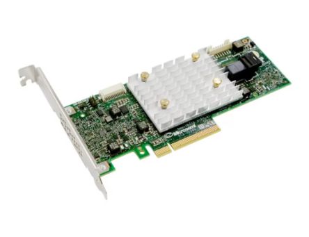 Microchip 4 Way Female SATA Data to 4 Way Female External Mini-SAS HD Wire to Board Cable Assembly [2304400-R]; 352-154