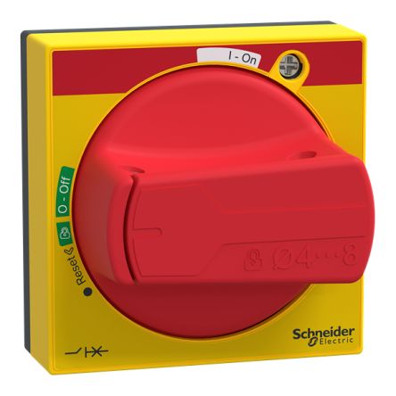 Schneider Electric Red Rotary Handle, TeSyS GV Series [GVAPR65S]; 354-289