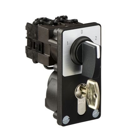 Schneider Electric, 3P 3 Position 60° Multi Step Cam Switch, 690V (Volts), 5.6A, Rotary Actuator [K1F003UZ4]; 354-342