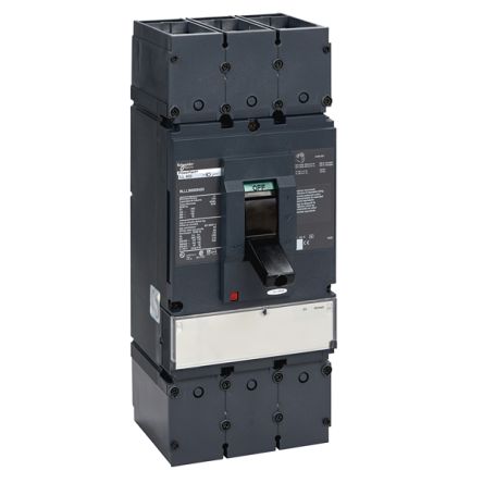 Schneider Electric, PowerPact MCCB 3P 400A, Breaking Capacity 25 kA, Fixed Mount [NLLL36000S40X]; 354-380