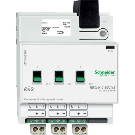 Schneider Electric KNX Series Controller for Use with PLC, 240 V [MTN646991]; 354-456