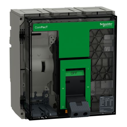 Schneider Electric, Compact MCCB 3P 800A, Breaking Capacity 100 kA, Fixed Mount [C080L3FM]; 354-475
