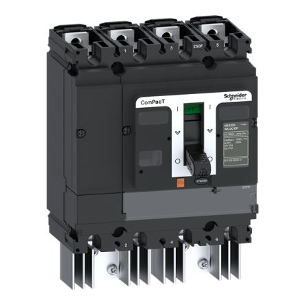 Schneider Electric Fuse Switch Disconnector, 4 Pole, 250A Max Current [C254250D3S]; 354-481