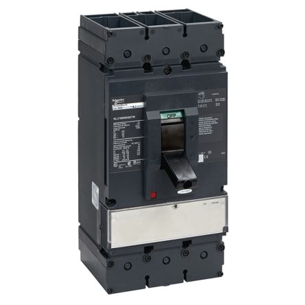 Schneider Electric, PowerPact MCCB 3P 400A, Breaking Capacity 25 kA, Flush Mount [NLLF36000S40XTW]; 354-527