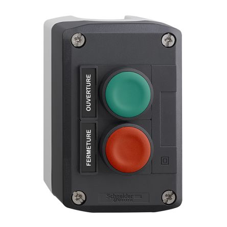 Schneider Electric Light Grey Polycarbonate Harmony Control Station Enclosure - 22mm Diameter [XALD241]; 354-547