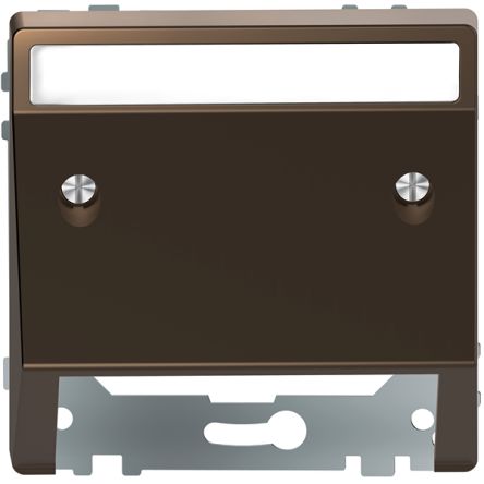 Schneider Electric D-Life Series ABS Plate for Use with Merten, 71 x 71 x41mm [MTN4540-6052]; 357-085