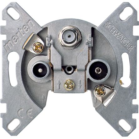 SAT, TV Female Socket, Flush Mount [MTN466097]; 357-092