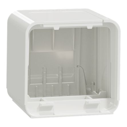 Schneider Electric Unica system+ Series ABS End Stop for Use with Unica, 55 x 65 x 66mm [INS44282]; 357-200