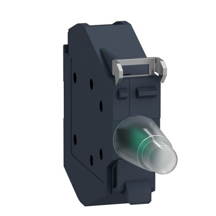 Schneider Electric Harmony Series Light Block for Use with Push Button, 24 → 254V ac/dc, Green Light [ZBVBM3GEX]; 357-235