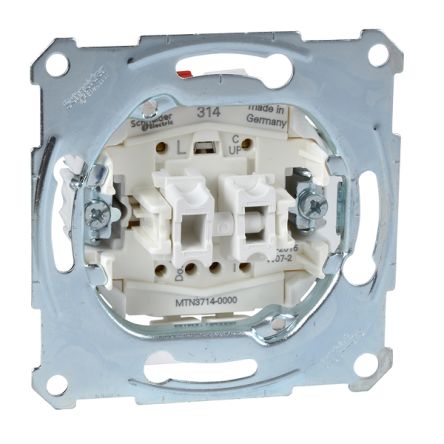 Schneider Electric Grey Rocker Switch, D-Life [MTN3714-0000]; 357-277