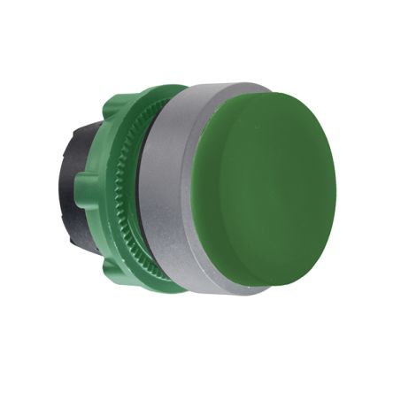Schneider Electric Harmony Series Green Push Push Push Button Head, 22mm Cutout, IP66, IP67 [ZB5AH3C0]; 357-298