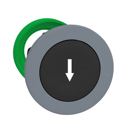 Schneider Electric Harmony Series Black Push Push Push Button Head, 30.5mm Cutout, IP66, IP67 [ZB5FA335C0]; 357-302