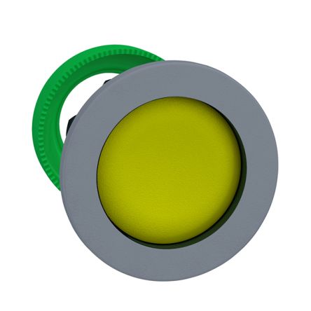 Schneider Electric Harmony Series Yellow Push Push Push Button Head, 30.5mm Cutout, IP66, IP67 [ZB5FA5C0]; 357-305