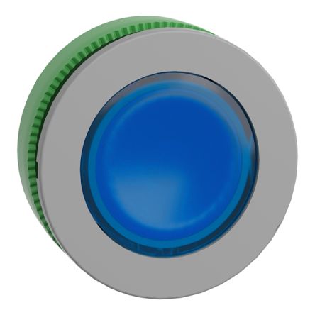 Schneider Electric Harmony Series Blue Push Push Push Button Head, 30.5mm Cutout, IP66, IP67 [ZB5FA68C0]; 357-306