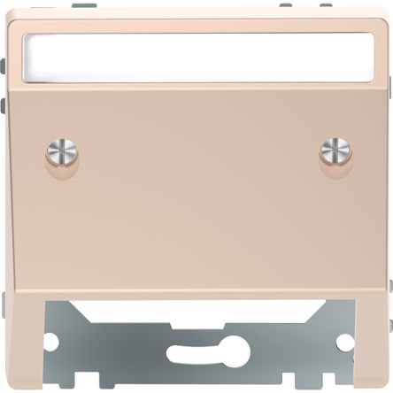 Schneider Electric D-Life Series ABS Plate for Use with Merten, 71 x 71 x41mm [MTN4540-6051]; 357-327