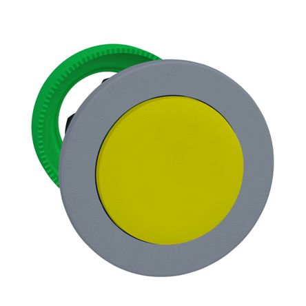 Schneider Electric Harmony Series Yellow Push-In Push Button Head, 30.5mm Cutout, IP66, IP67 [ZB5FL5C0]; 357-396