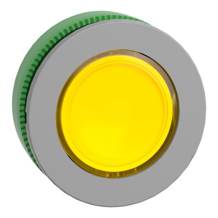 Schneider Electric Yellow Pilot Light Head, 30.5mm Cutout Harmony Series [ZB5FV083C0]; 357-399