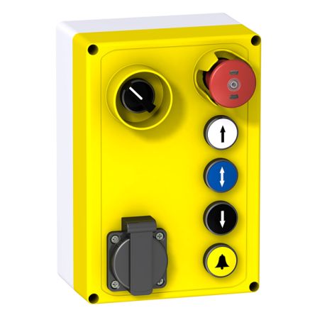 Schneider Electric Harmony Control Station Enclosure - 7 Hole [XALFP6003E]; 357-405