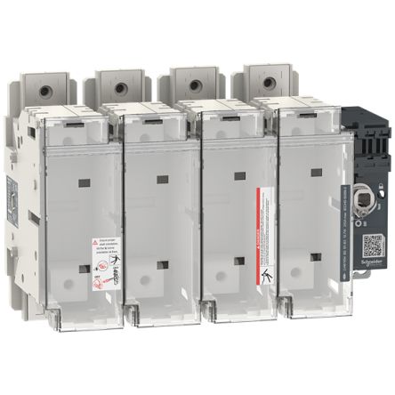 Schneider Electric Fuse Switch Disconnector, 6 Pole, 250A Max Current, 250A Fuse Current [LV481654]; 357-434