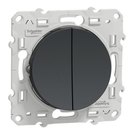 Schneider Electric Odace 2011 Series Illuminated Push Button, Flush Mount, 250V, IP21D [S540216]; 357-447