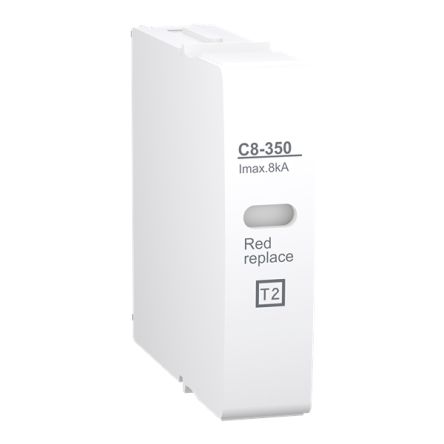 Schneider Electric Surge Arrester, 8kA, 1.1kV, Plug In Mount [A9L16312]; 357-452