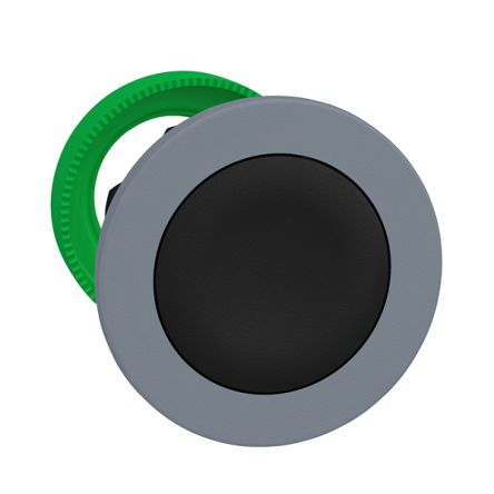 Schneider Electric Harmony Series Black Push-In Push Button Head, 30.5mm Cutout, IP66, IP67 [ZB5FH02C0]; 357-563
