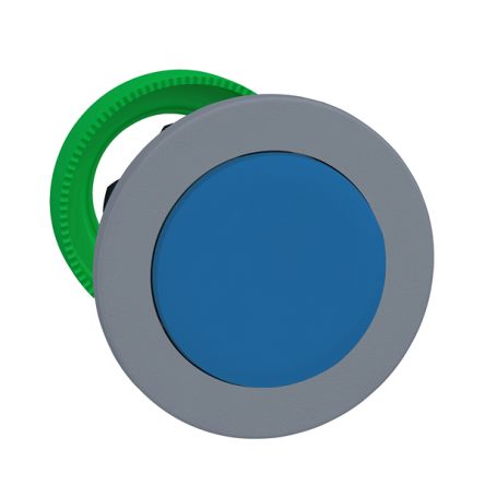 Schneider Electric Harmony Series Blue Push Push Push Button Head, 30.5mm Cutout, IP66, IP67 [ZB5FL6C0]; 357-566