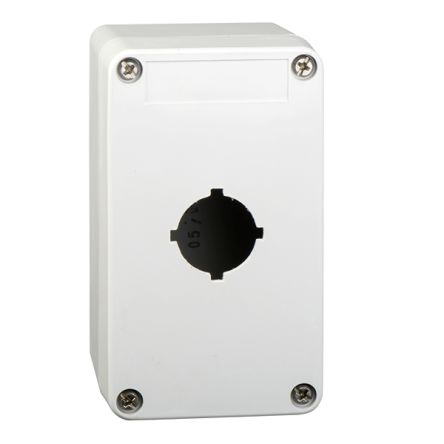 Schneider Electric Grey Glass Reinforced Polyester Harmony Empty Control Station - 1 Hole 30.5mm Diameter [XAPA1101]; 357-576