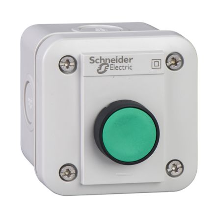 Schneider Electric Control Station Switch - 1NO, 1 Cutouts [XALE1021]; 357-585