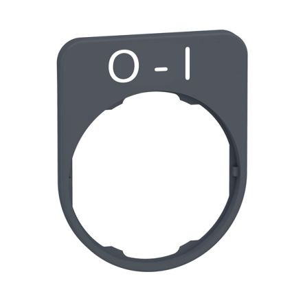 Schneider Electric Marking Accessory for Use with Pushbuttons, o-i [ZBYFP2178C0]; 357-598