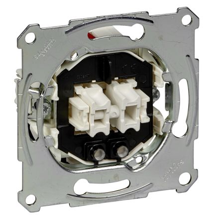 Schneider Electric Grey Push Button Light Switch, 1 Way, D-Life [MTN3135-0000]; 357-692