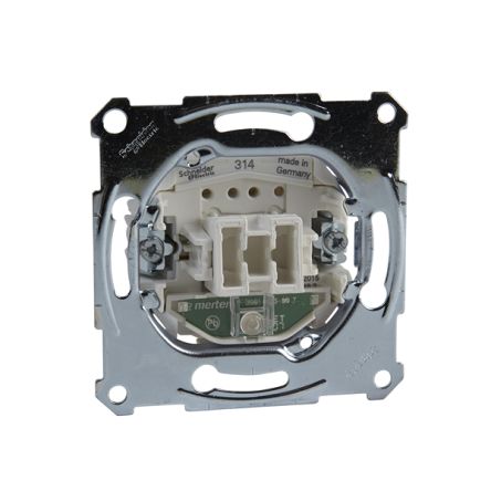 Schneider Electric Black, Grey Push Button Light Switch, D-Life [MTN3160-0000]; 357-695