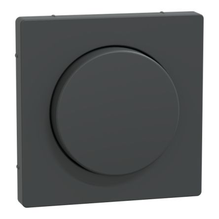 Schneider Electric Anthracite Grey Cover Plate Thermoplastic Faceplate & Mounting Plate [MTN5250-6034]; 357-705