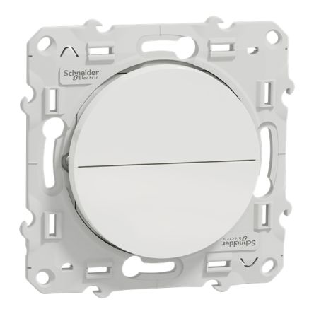 Schneider Electric Odace 2011 Series Push Button, Flush Mount, 250V, IP21D [S520207]; 357-839
